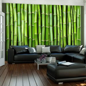 Fotobehang – Bamboo wall