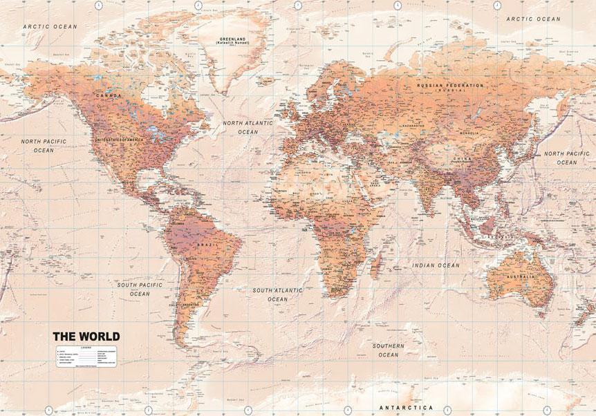 Fotobehang – Orange World - Afbeelding 2