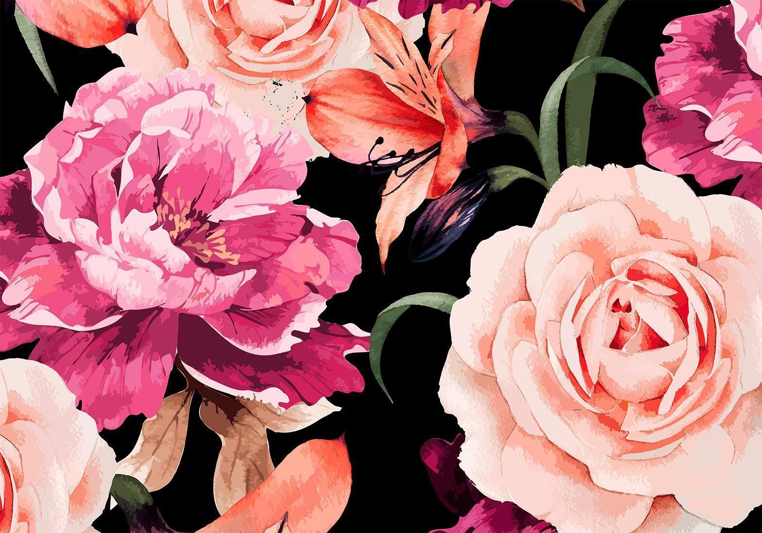 Fotobehang – Roses of Love - Afbeelding 2