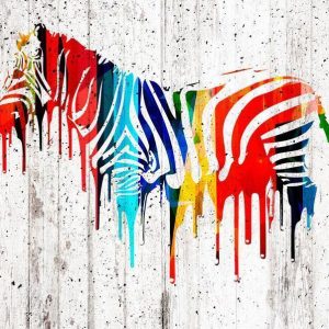 Fotobehang – Urban Safari