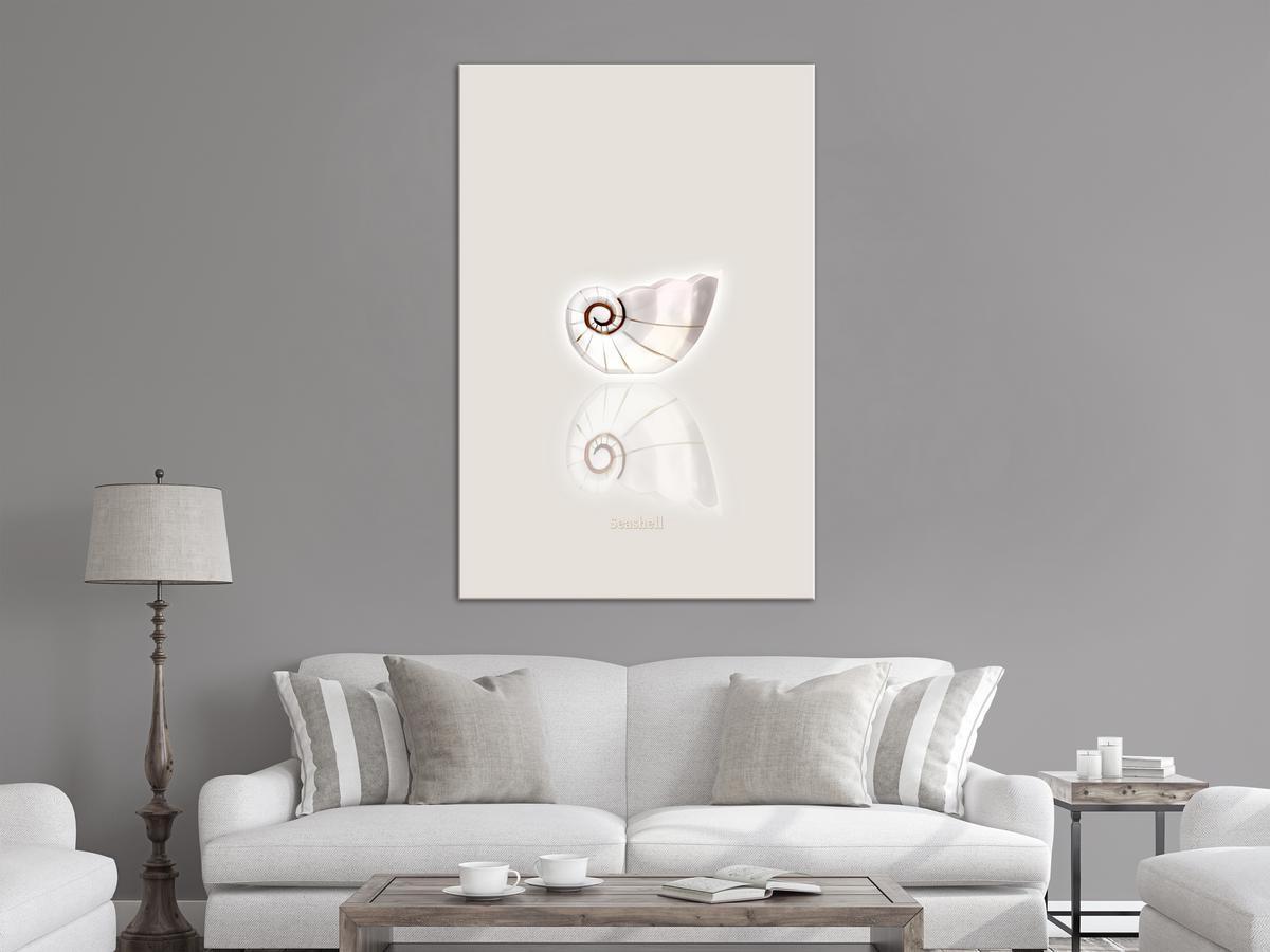 Schilderij – Ceramic Shell (1 Part) Vertical