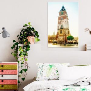 Schilderij – Cracow: Town Hall (1 Part) Vertical