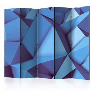 Vouwscherm – Royal Blue II [Room Dividers]